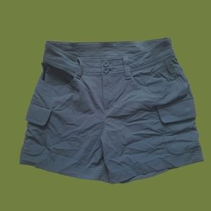 Eddie Bauer Hiking Shorts, Grey, Size Petite 2